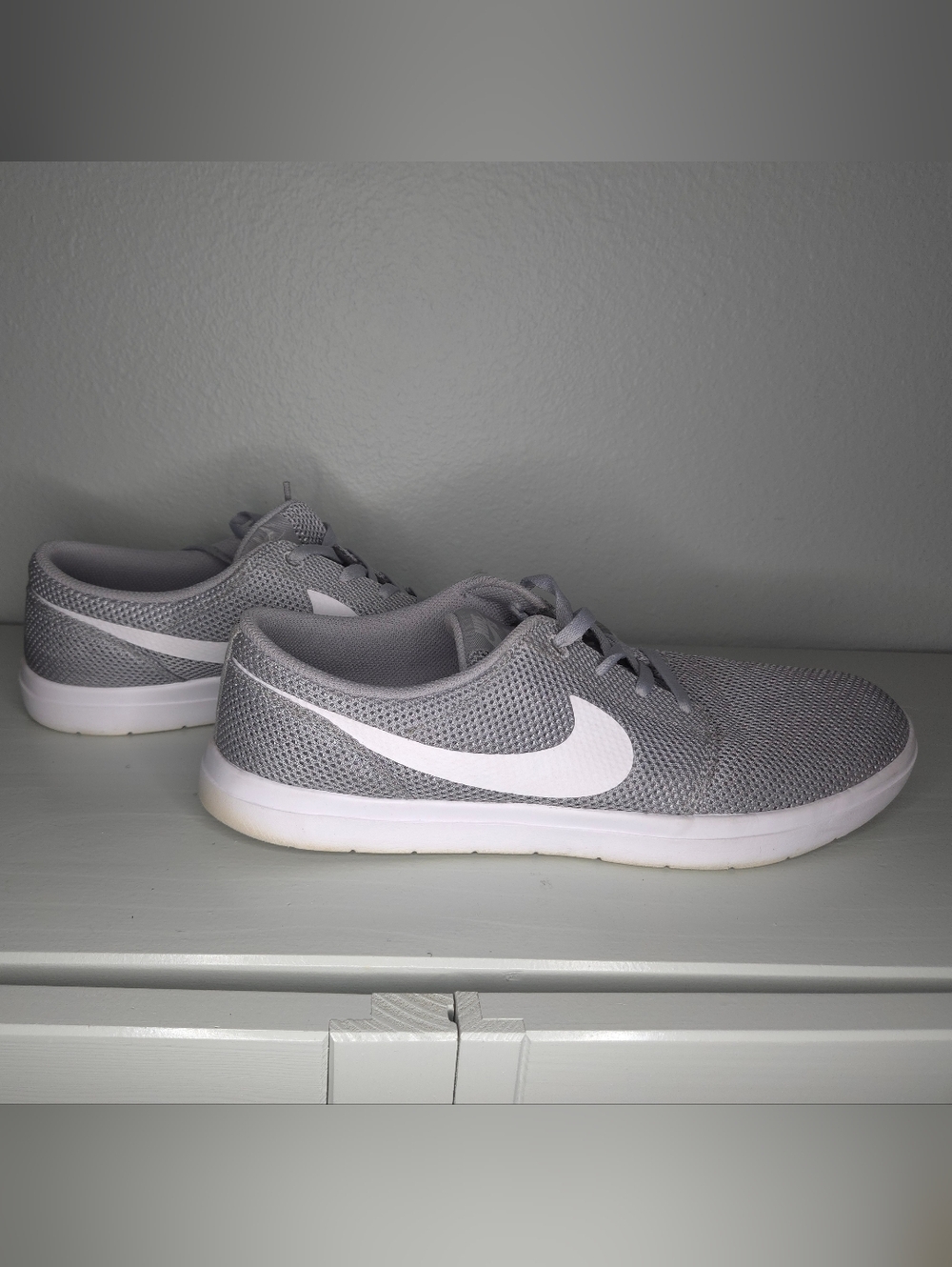Nike Gray Portmore II Ultralight Skateboard Sneakers